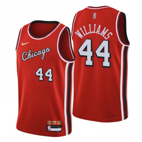 Nike Red Chicago Bulls #44 Jersey - Discounted NBA Fan Apparel