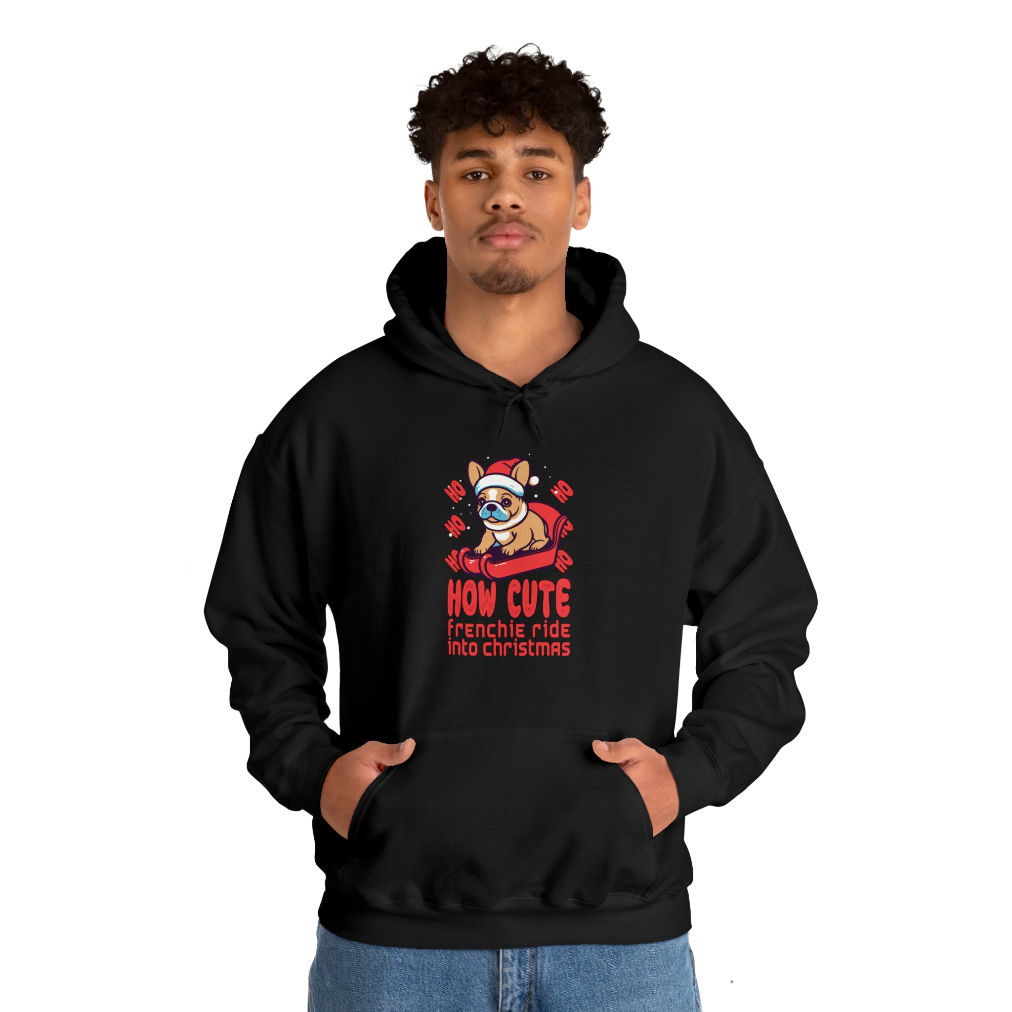 Cozy Frenchie-Fan Frenchie Ride Unisex Hoodie for Street Style Stylish