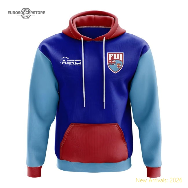 Fiji Concept Country Football Hoody (blue) - Excellent Value