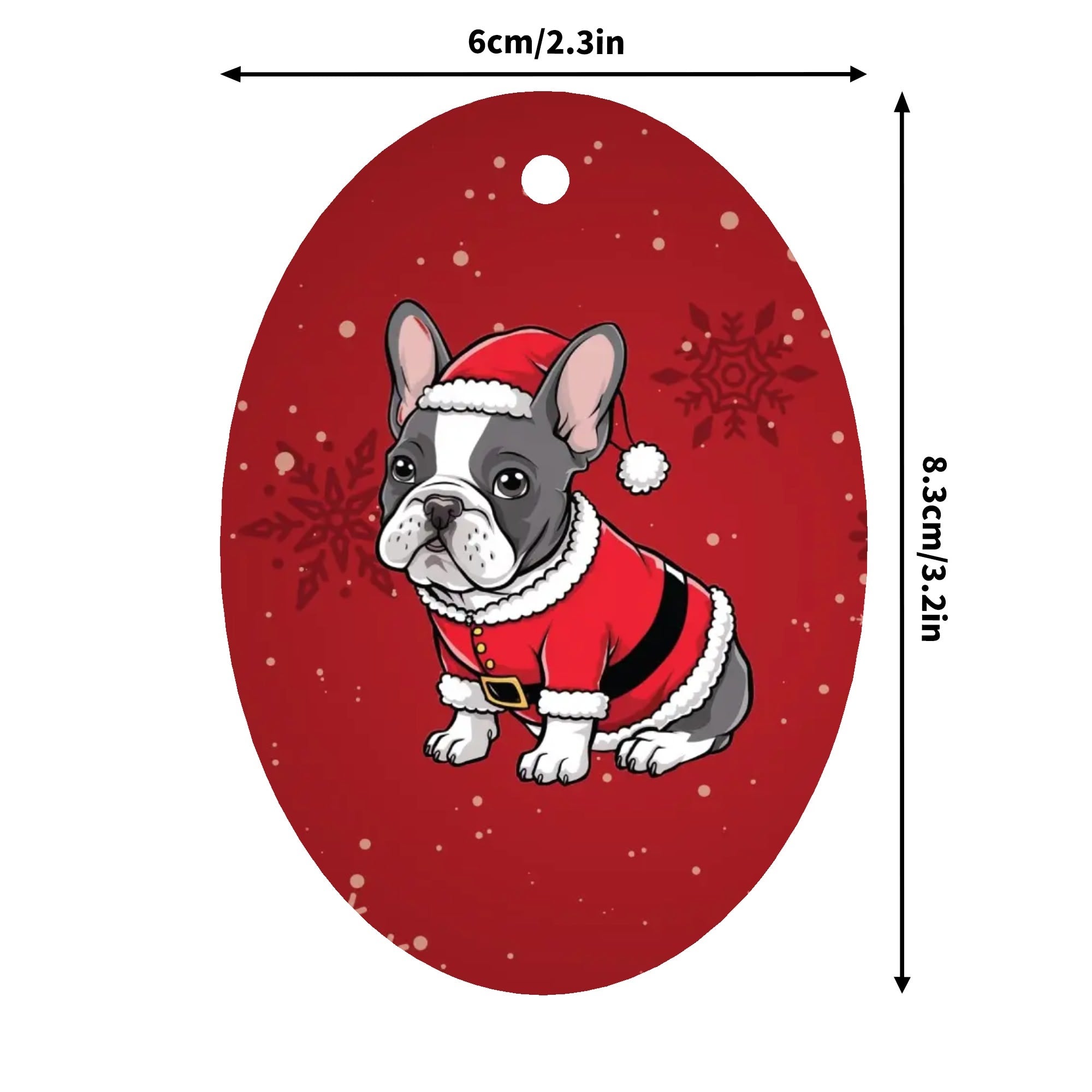 Breed-specific Sophie - Non-slip Christmas Ornaments Indoor Use