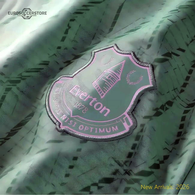 Pro-level Home Everton Jersey 2025-2026 Breathable Smart Fabric