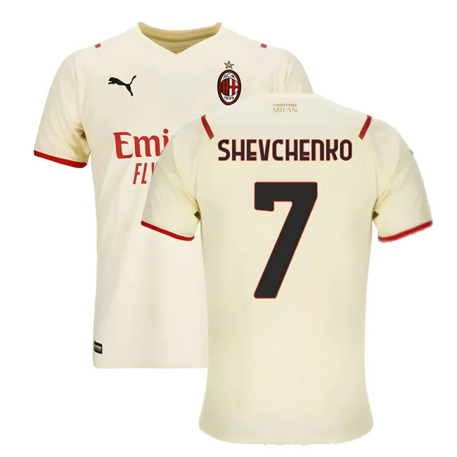 Ultra Comfort Acm Ac Milan Away Shirt Shevchenko #7 Modern Style M...