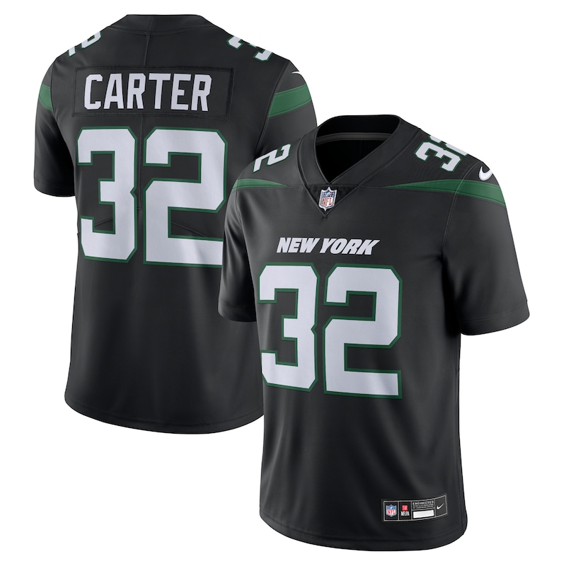 None Michael Carter New York Jets Legendary Fan Apparel Football Appar