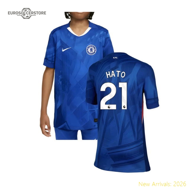 Chelsea 2024-25 Home Fan Version For Kids (Hato Match Day Shirt