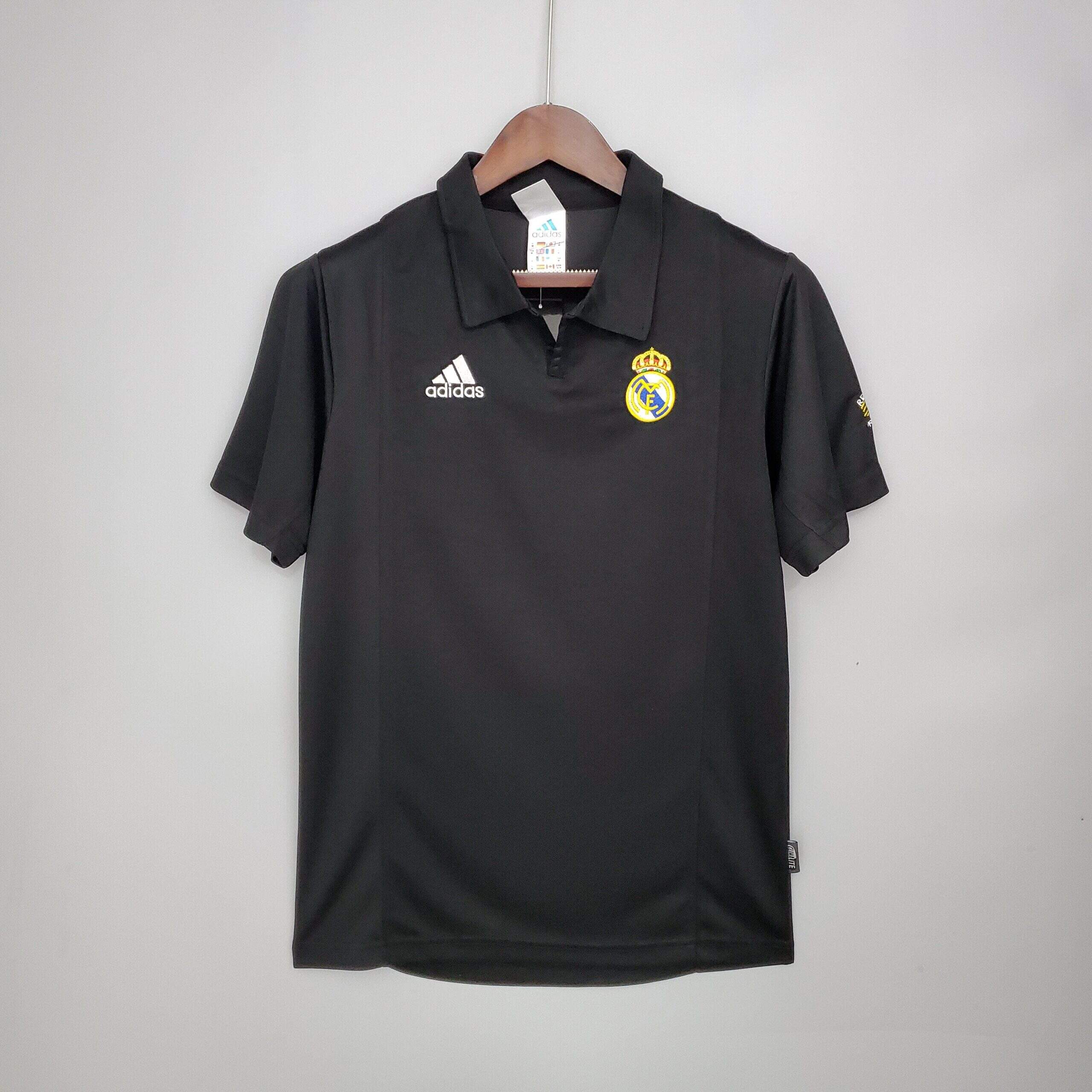 Cheap 2002/03 Real Madrid Black kit