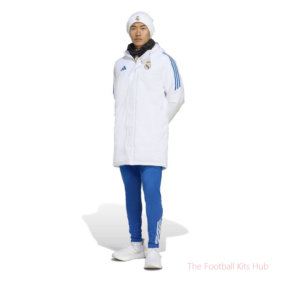 Real Madrid Jacket Tiro 25 EU Parka - White