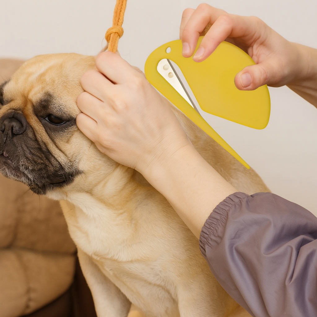 Comfortable Snarlix Frenchie Grooming Comb – Knot-opening Pain-free M...