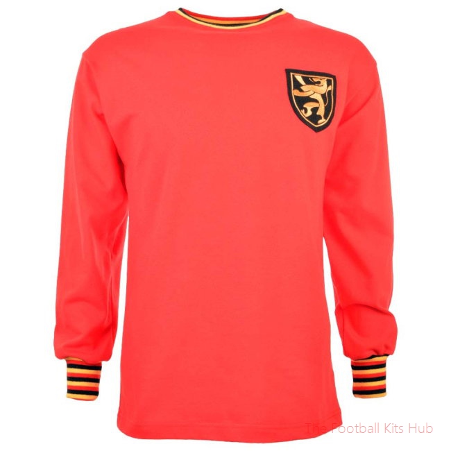Belgium 1960s Retro Football Shirt