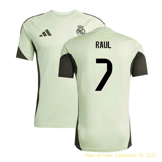 2025-2026 Real Madrid Training Jersey - Top Grade Fan Gear (Raul 7)