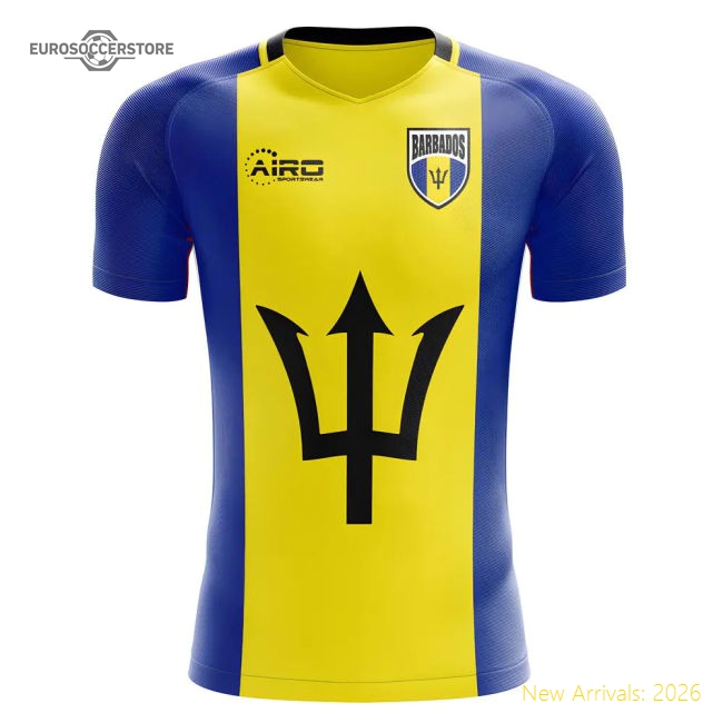 Barbados Home Concept Football Kit 2025-2026 Game Wear Jersey