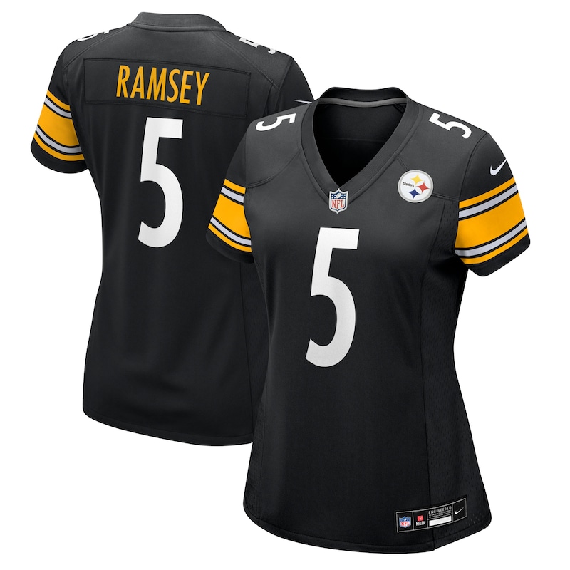 None Jalen Ramsey Pittsburgh Steelers Energetic Replica Jersey