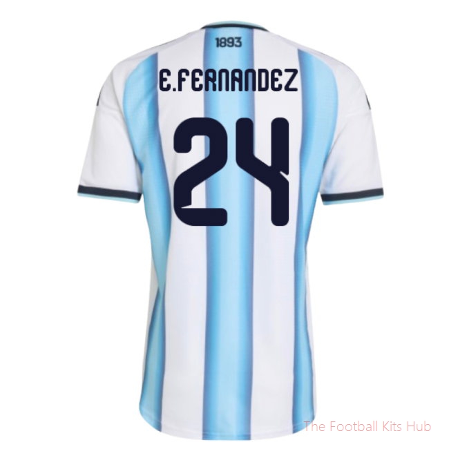 2026-2027 Argentina Authentic Home Shirt (E.Fernandez 24)