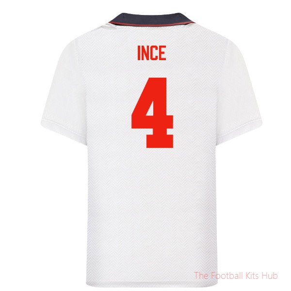 1993 England Home Retro Shirt (Ince 4)
