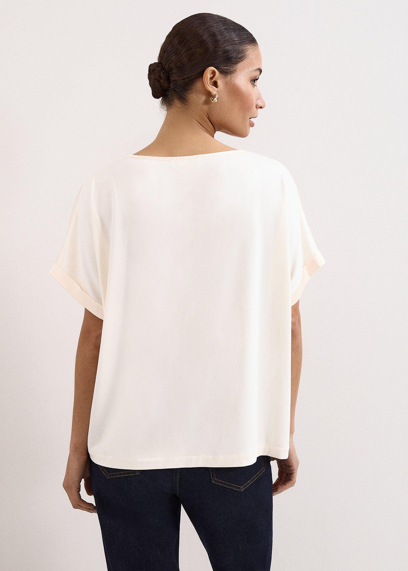 Marion Ivory Floral Printed Top