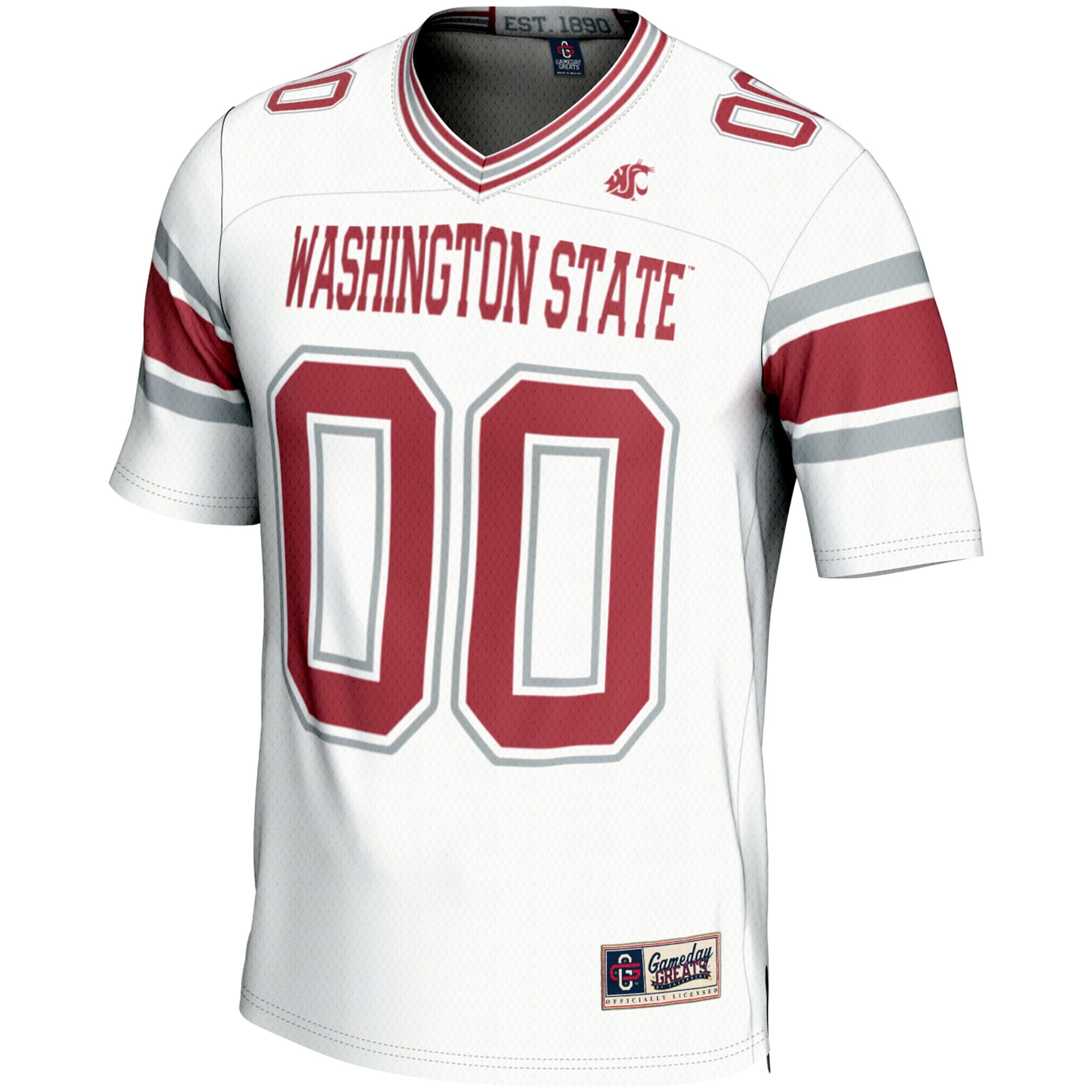 [DDG] Washington State Cougars GameDay Greats NIL Pick-A-Player Football Jersey - White