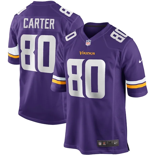 None Game NFL Jersey - Purple | High-Quality Football Apparel