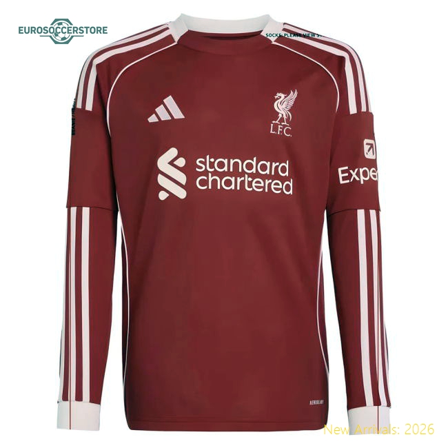 Liverpool Kids Durable Jersey Drycell Lightweight Aeroready