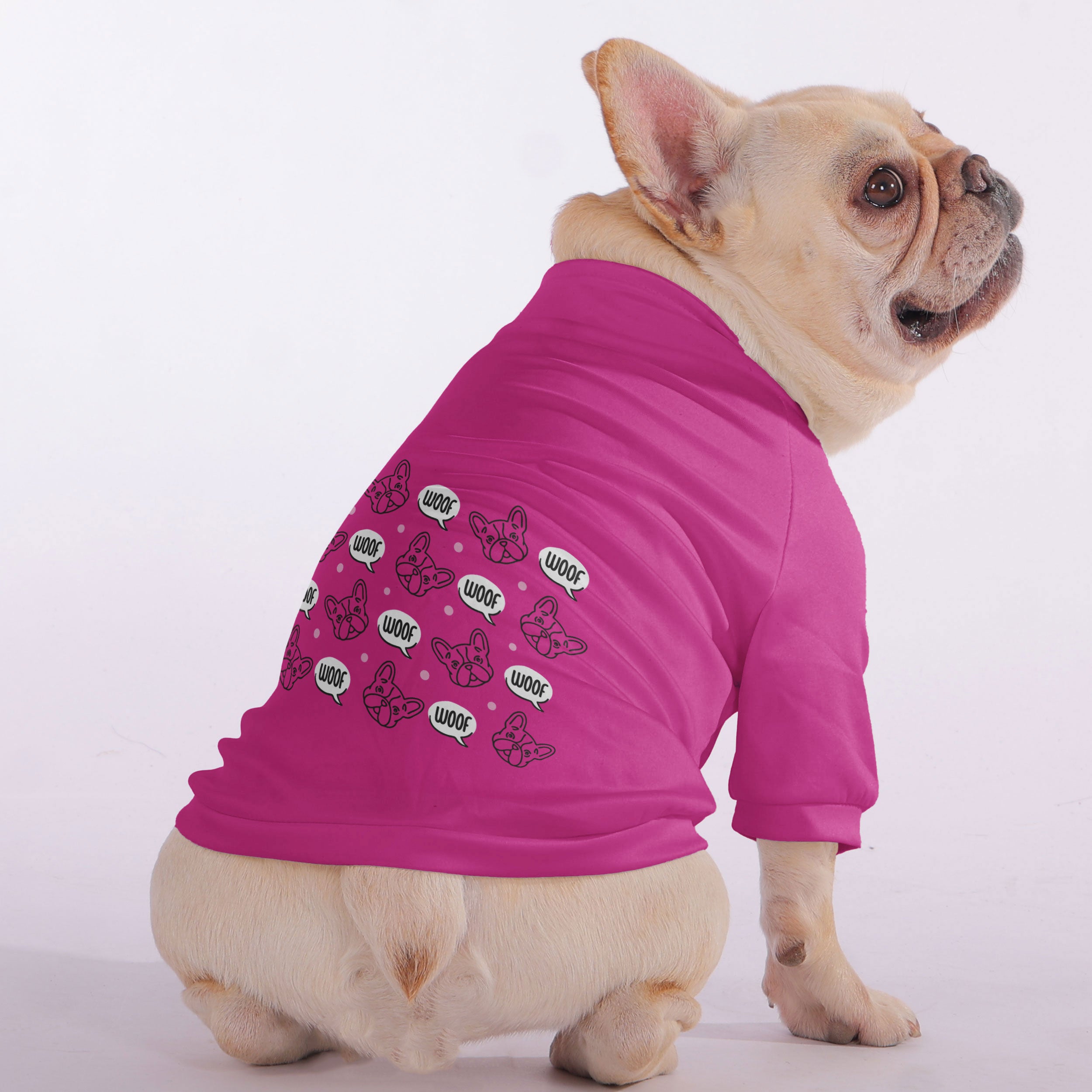 Zip-up Sweatshirt For French Bulldogs Outdoor Style | Unique Design