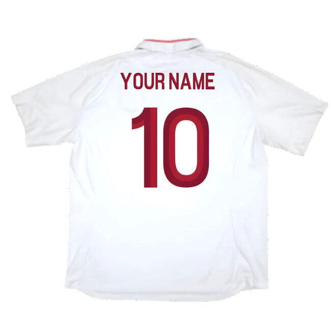 Cost-effective England 2012-13 Home (Mint) (Your Name) Slim Fitting