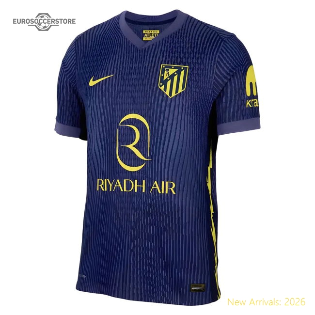 2025-2026 Atletico Madrid Authentic Road Jersey - Concept Creation