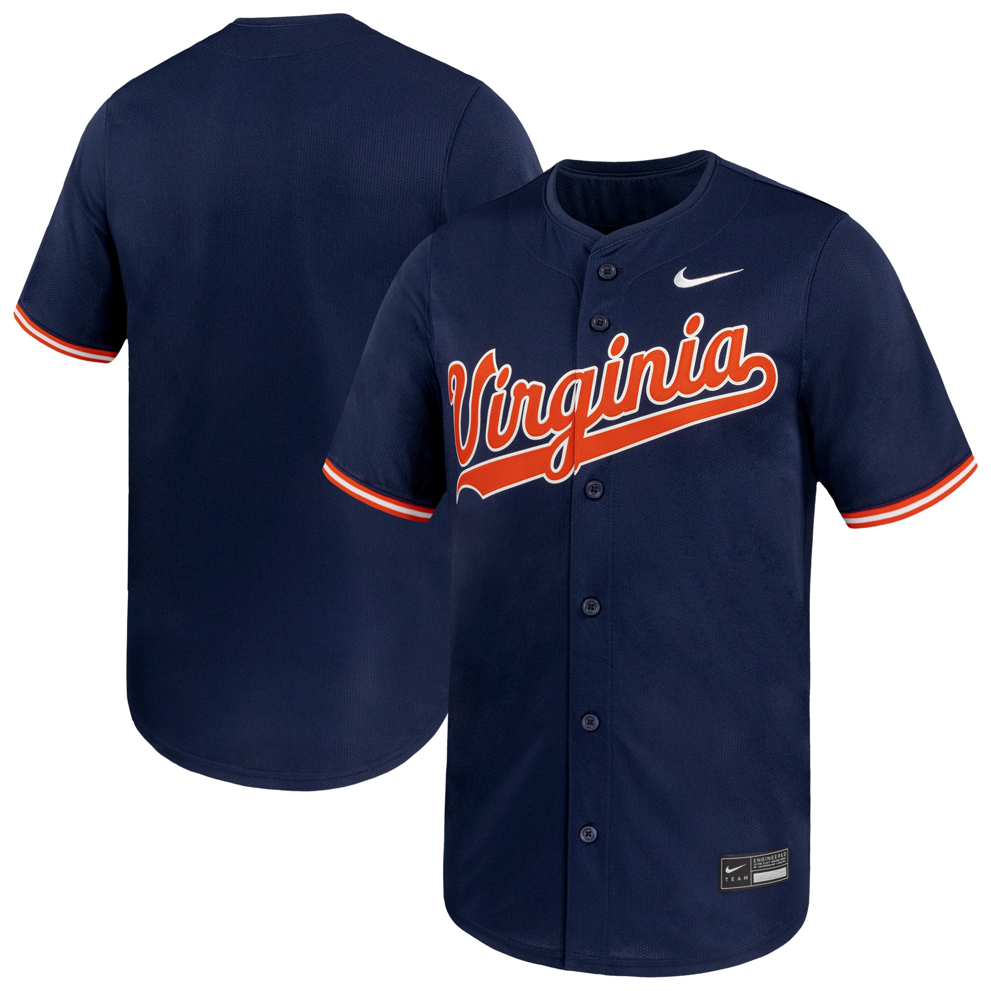 [NJP] Youth Virginia Cavaliers Limited Baseball Jersey - Navy