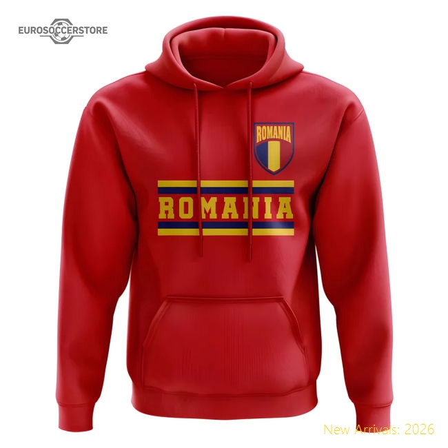 Romania Core Football Country Hoody (Red)
