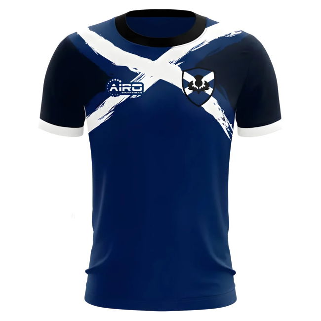 Kit 2025-2026 Scotland Flag Concept Football Shirt - Womens