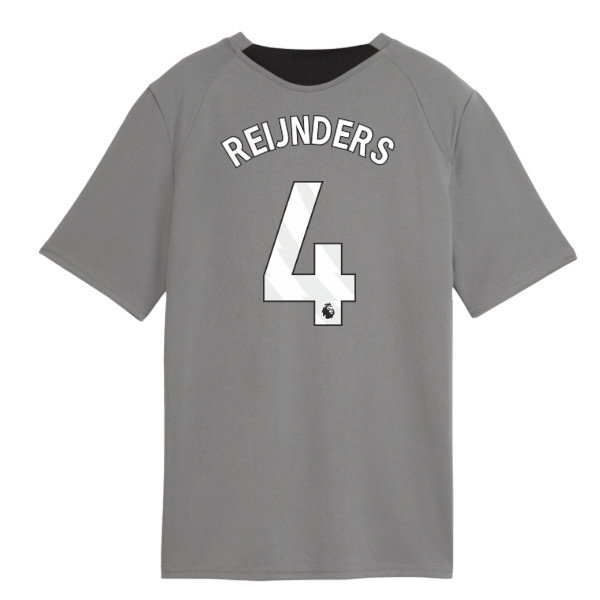 [VFJ] 2026-2027 Man City Training Jersey (Cast Iron) - Kids (Reijnders 4)