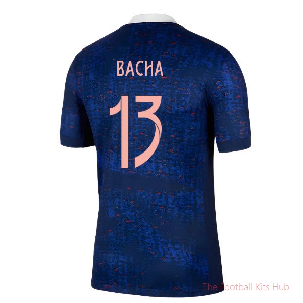 2025 France Womens Team Home Shirt (Unisex) (Bacha 13)