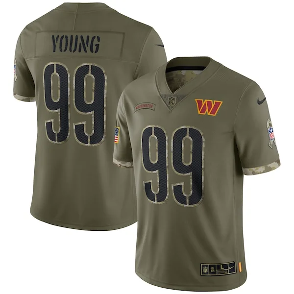 None Limited NFL Jersey - Olive | Top-Grade Football Apparel