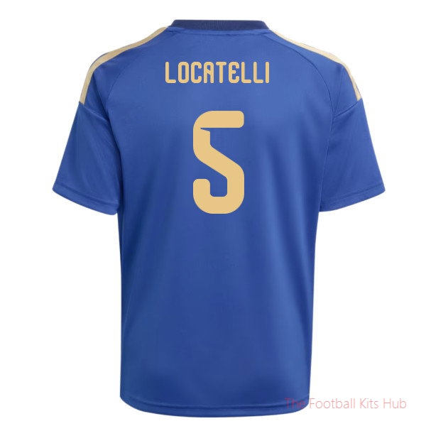 [EFS] 2026/27 Italy Home Jersey (Kids) (Locatelli 5) Jersey