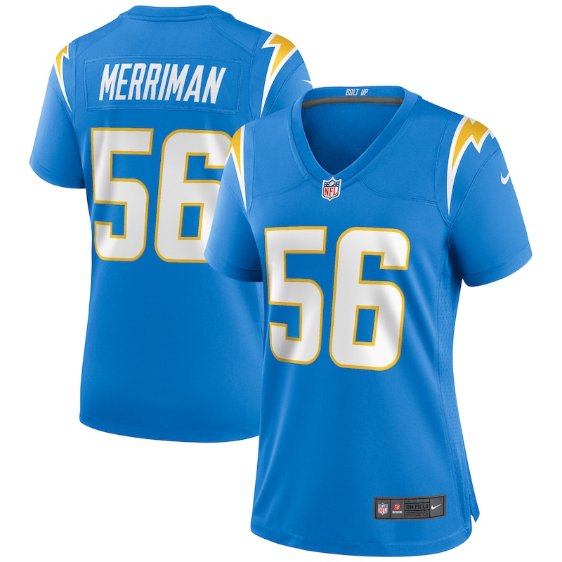 None Shawne Merriman MVP Candidate LA Chargers Premium Material Jersey
