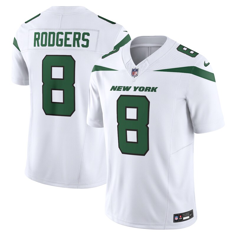 Aaron Rodgers New York Jets Nike Vapor F.U.S.E. Limited Jers...