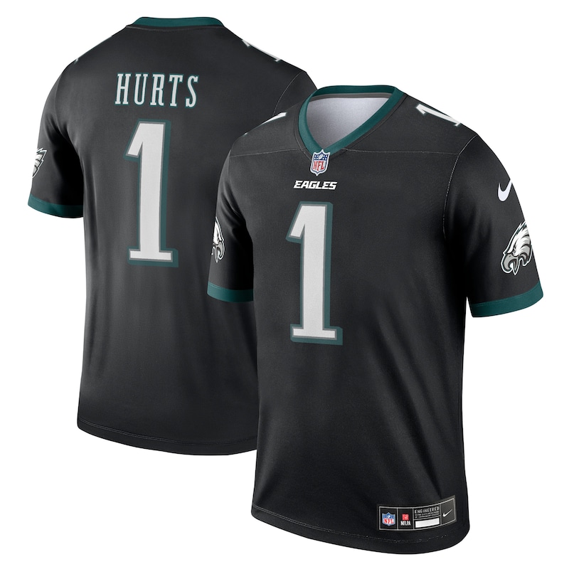 None Jalen Hurts PHI Eagles Championship Great Value Jersey for NFL Fa