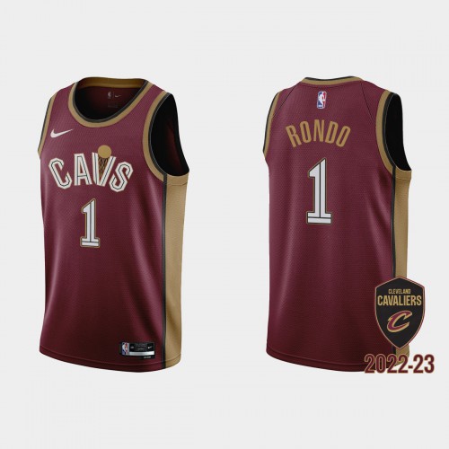 Cleveland Cavaliers Rajon Limited Stock Replica Jersey #1 Basketball