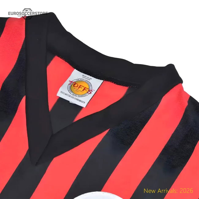 Authentic Home Ac Milan Jersey Performance Moisture-wicking