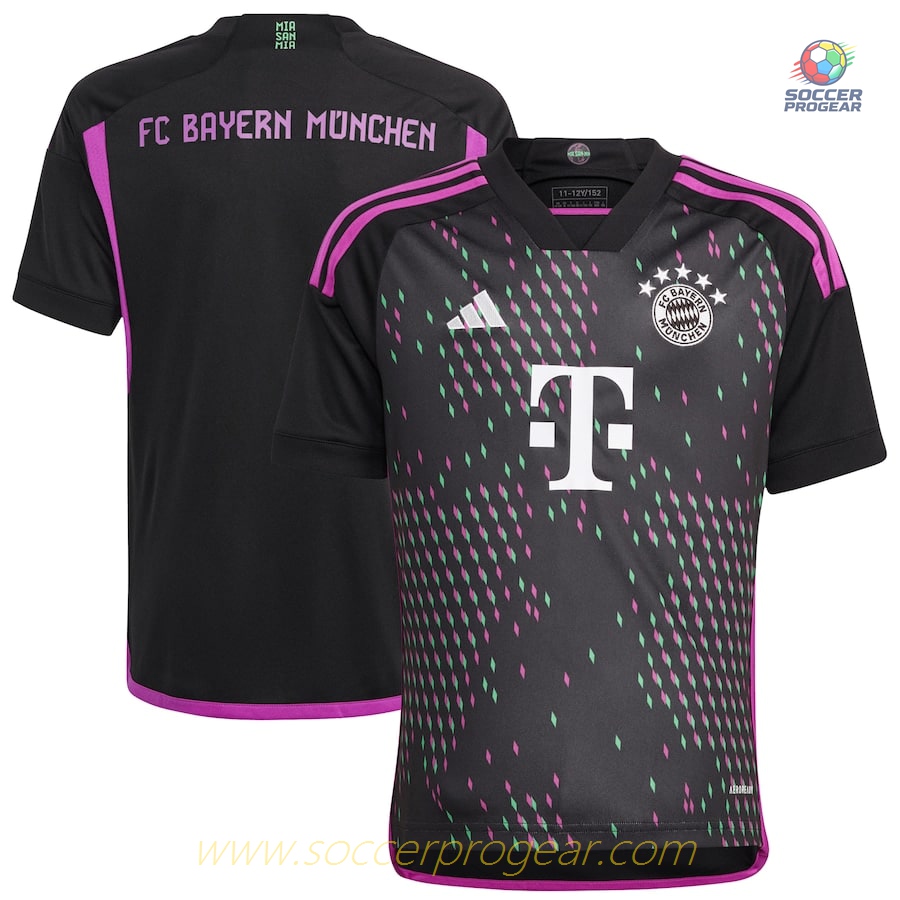 Bayern Munich 2023 2024 Away Kids Edition Football Kit Football Shirt