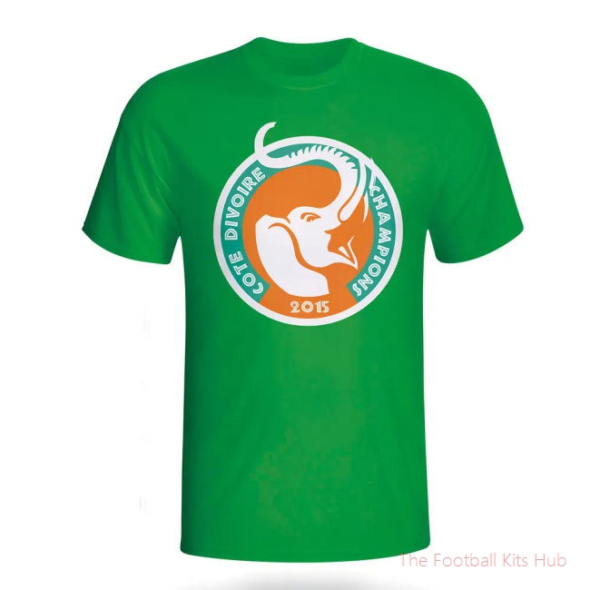 Ivory Coast 2015 African Nation Winners Tee (green)