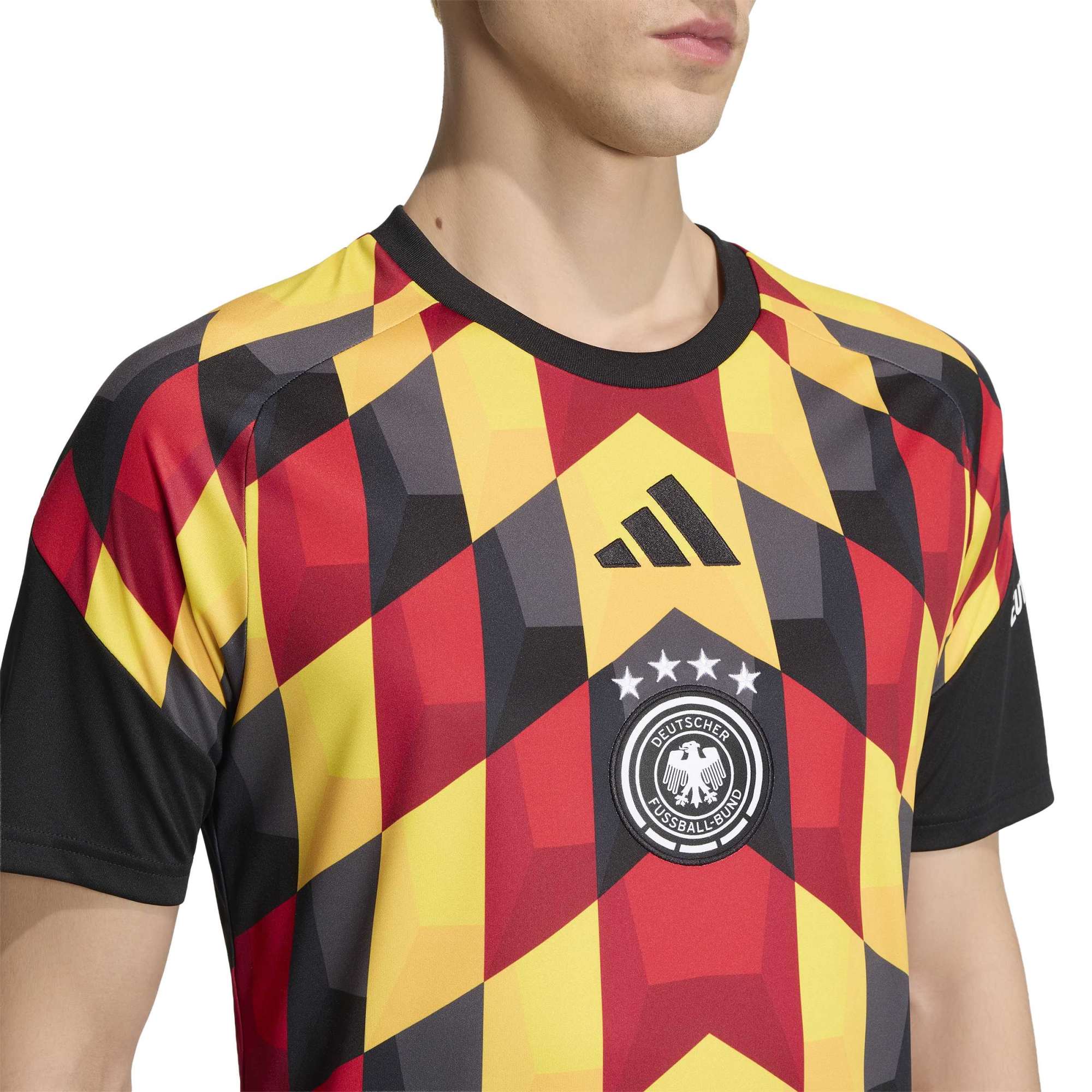 [SD] Germany National Team 2026 Pre-Match Jersey Top - Black