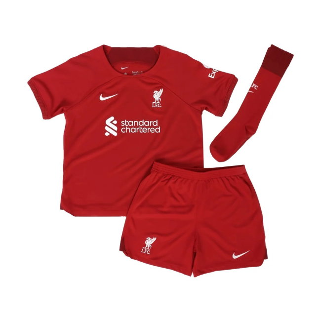 2022-2023 Liverpool Home Little Boys Mini Kit (GERRARD 8)