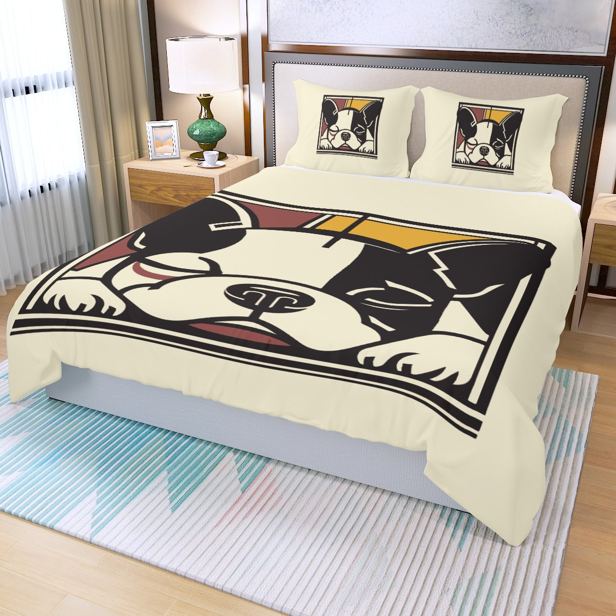 French Bulldog Belle- - Comfortable Bedding Set Outdoor Use