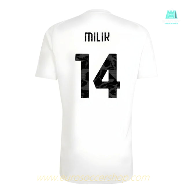 2025-2026 Juventus Training Shirt (White) (Milik 14)