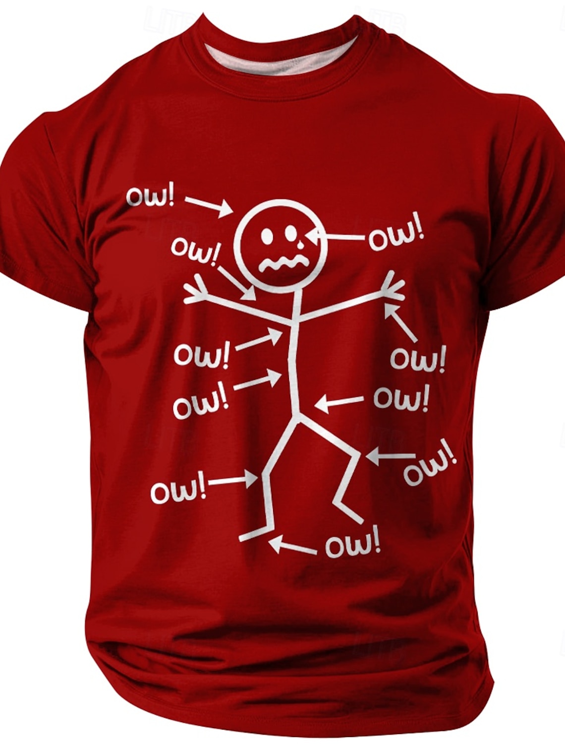Men's T-Shirt Funny Graphic Short Sleeve UNDIAGNOSED BUT SOMETHING AIN'T RIGHT Lifestyle Humor Tee