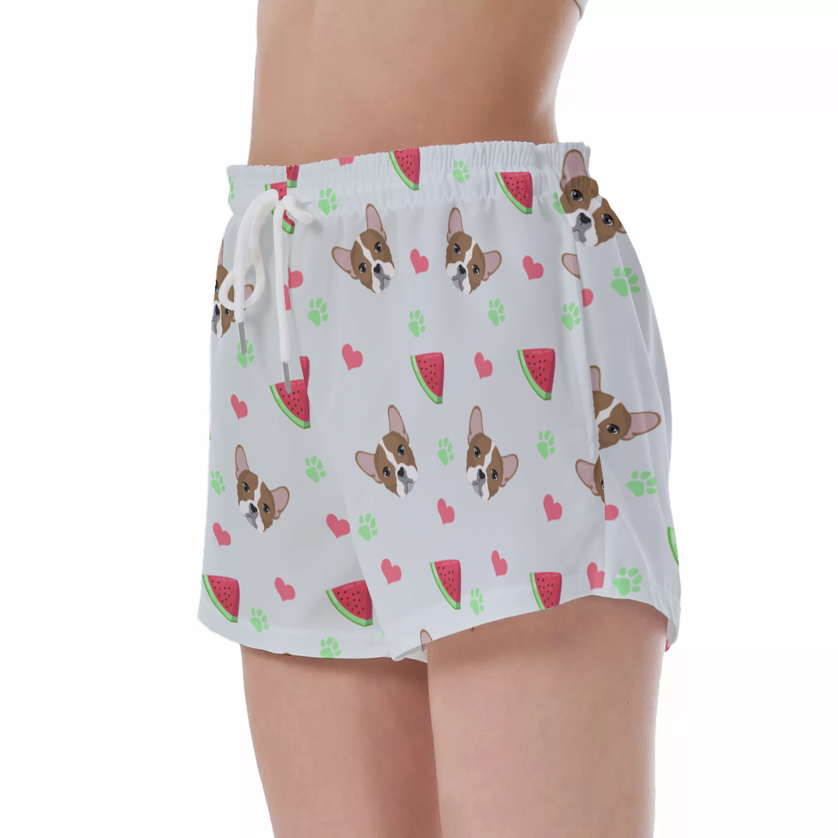 French Bulldog Lover Luna Women's Short Pants Stylish Daily Item