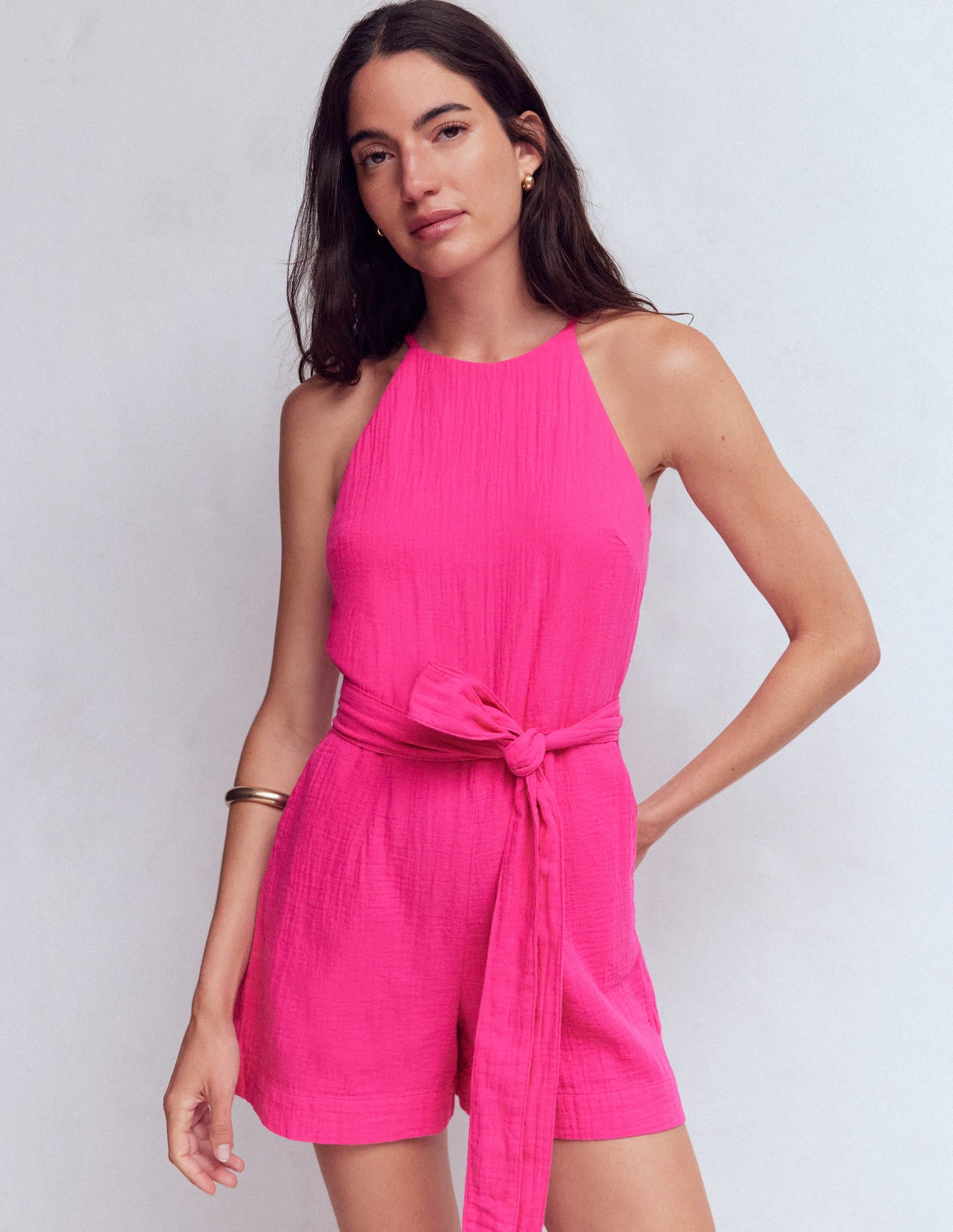 Rosa Double Cloth Playsuit