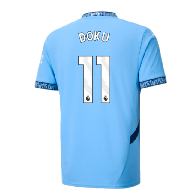 2024-20 Man City Soccer Jerseys genuine Home Shirt - Adults