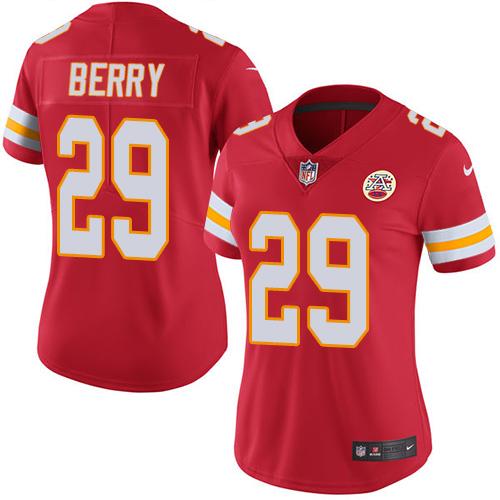 Official NFL s Kansas City Chiefs #29 Eric Berry Red Limited Jersey