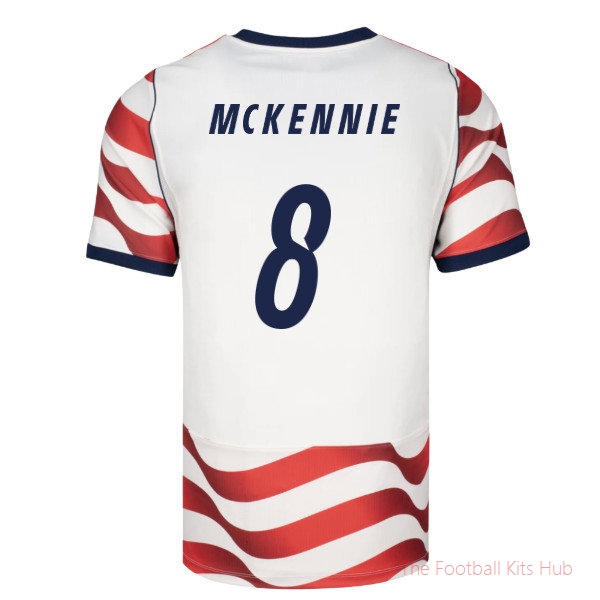 2026-2027 USA USMNT Match Home Authentic Jersey (McKennie 8)