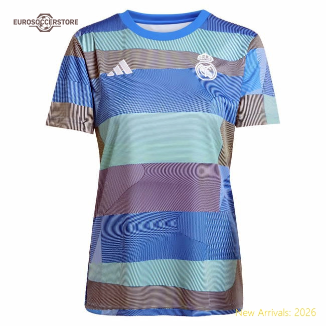 2025-2026 Real Madrid Fan Version Womens 2026 Real Shirt Game Day Outfit
