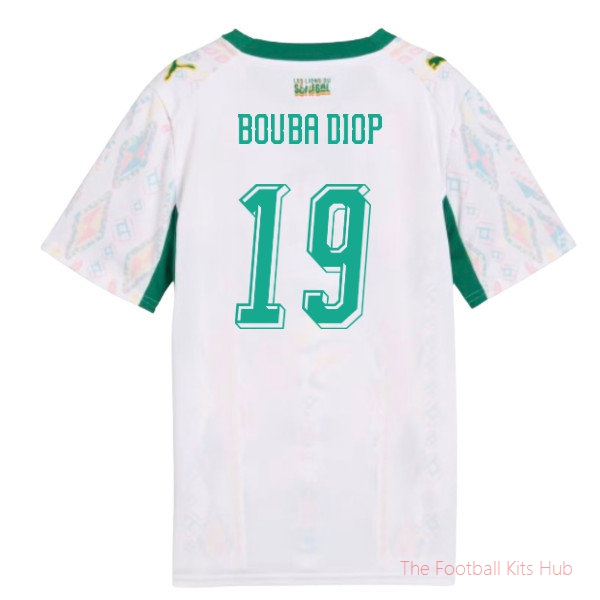 [SJH] 2026/27 Senegal Home Shirt (Kids) (Bouba Diop 19)